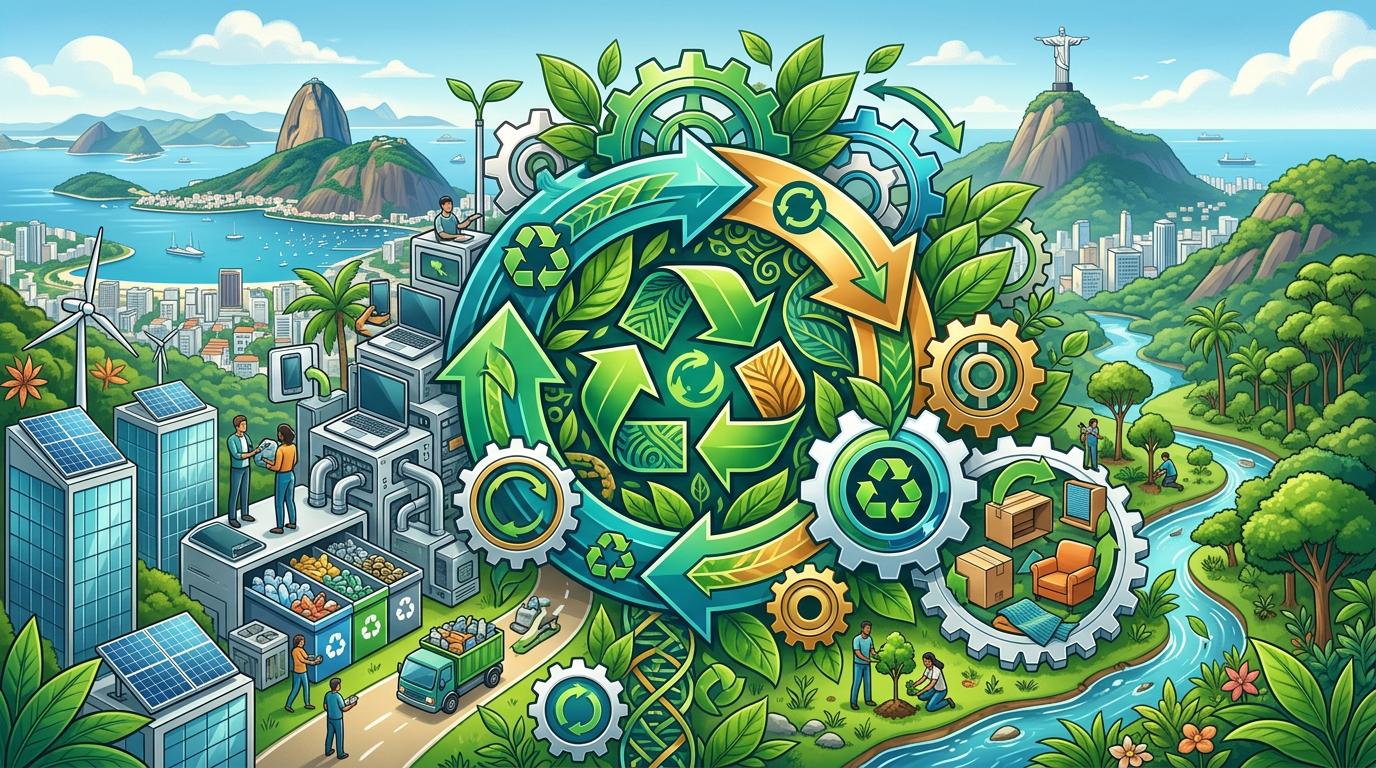 Cases de Sucesso em Economia Circular no Brasil: Guia e Exemplos para 2026