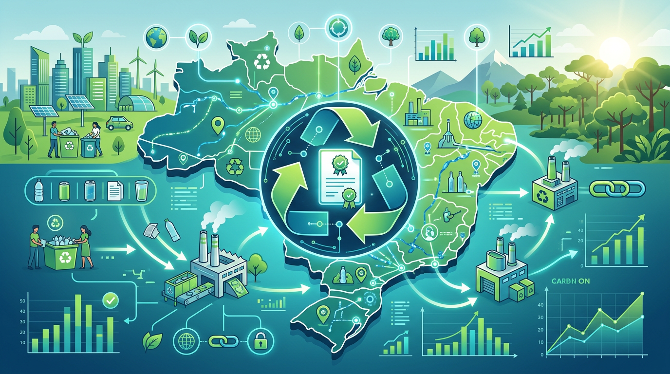 Crédito de Reciclagem no Brasil: O Guia Completo para Empresas