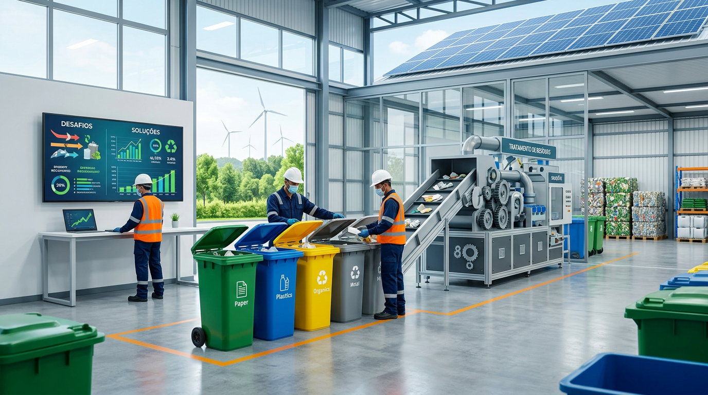 Guia Definitivo: Gerenciamento de Resíduos em Empresas para Redução de Custos e Geração de Valor