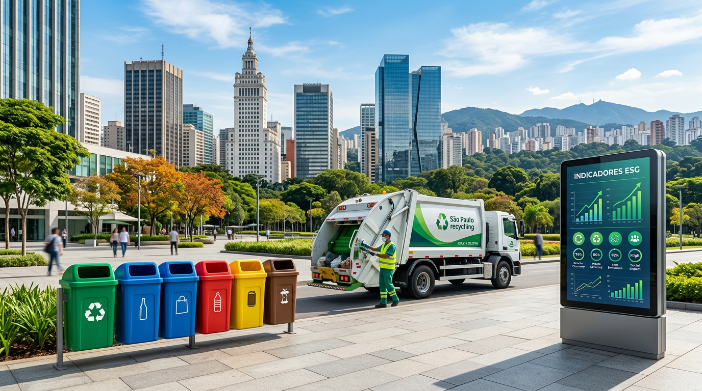 Gestão de Resíduos em São Paulo: Estratégias para Otimizar Indicadores ESG em 2026