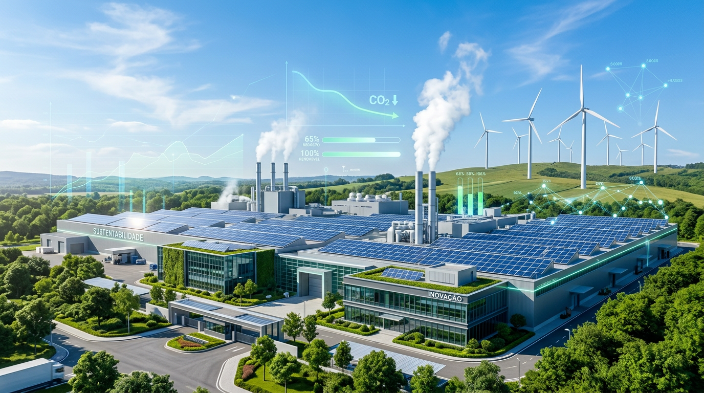 Estudo de Caso Prático: Redução de Emissões de Carbono em Indústrias no Brasil em 2026