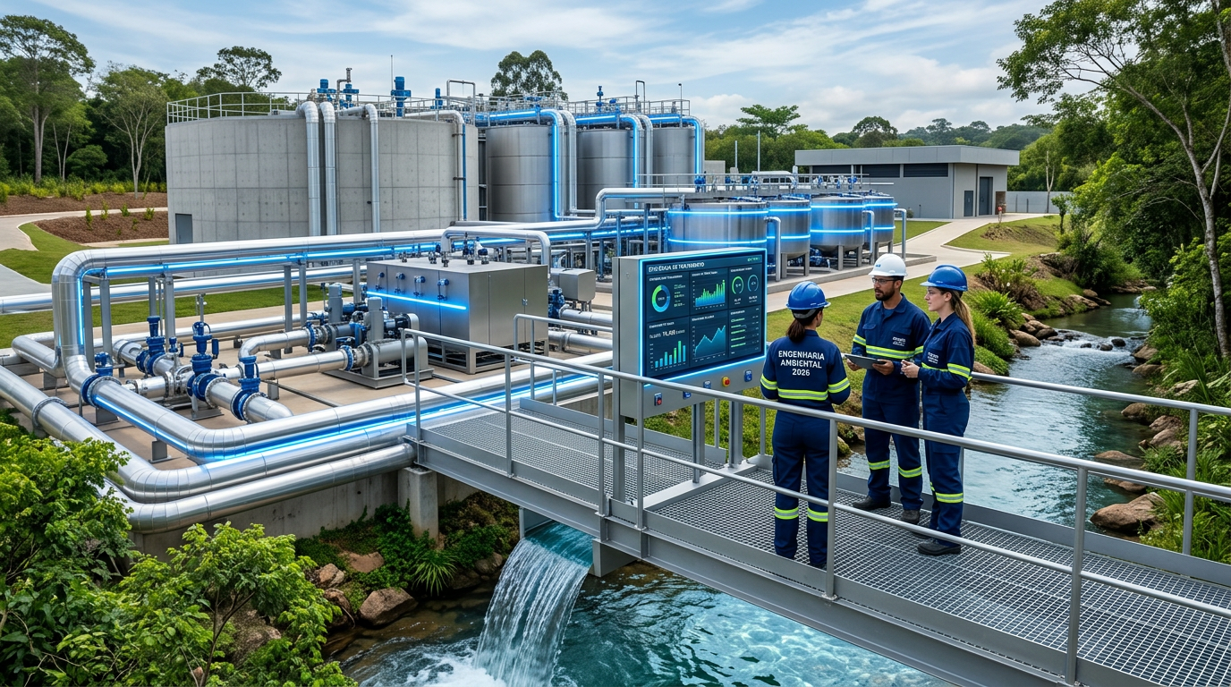 Guia Completo: Soluções Eficazes para o Tratamento de Efluentes Industriais e Urbanos em 2026