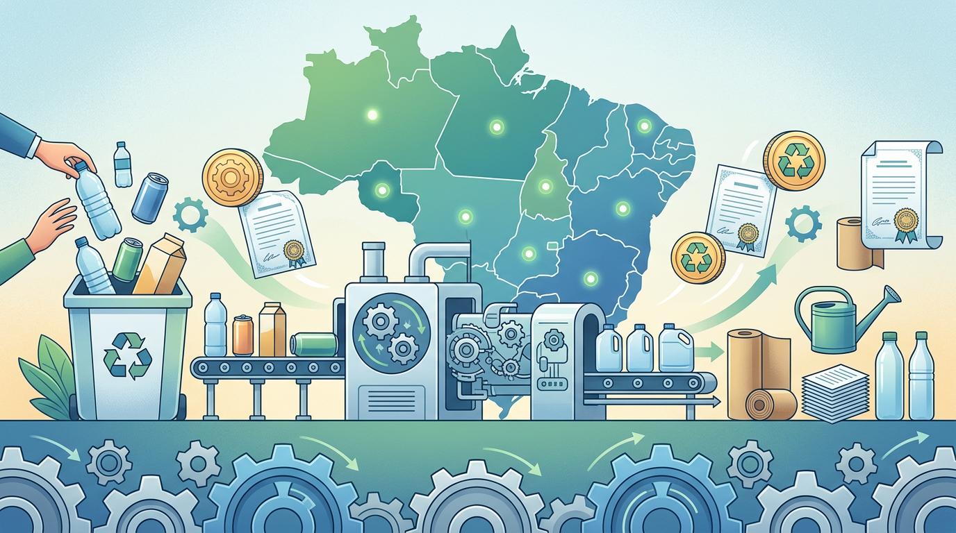 Como Funciona o Sistema de Créditos de Reciclagem no Brasil: Guia Completo
