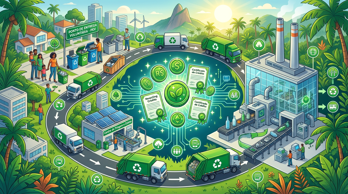 Logística Reversa no Brasil: O Impacto Transformador dos Créditos de Reciclagem