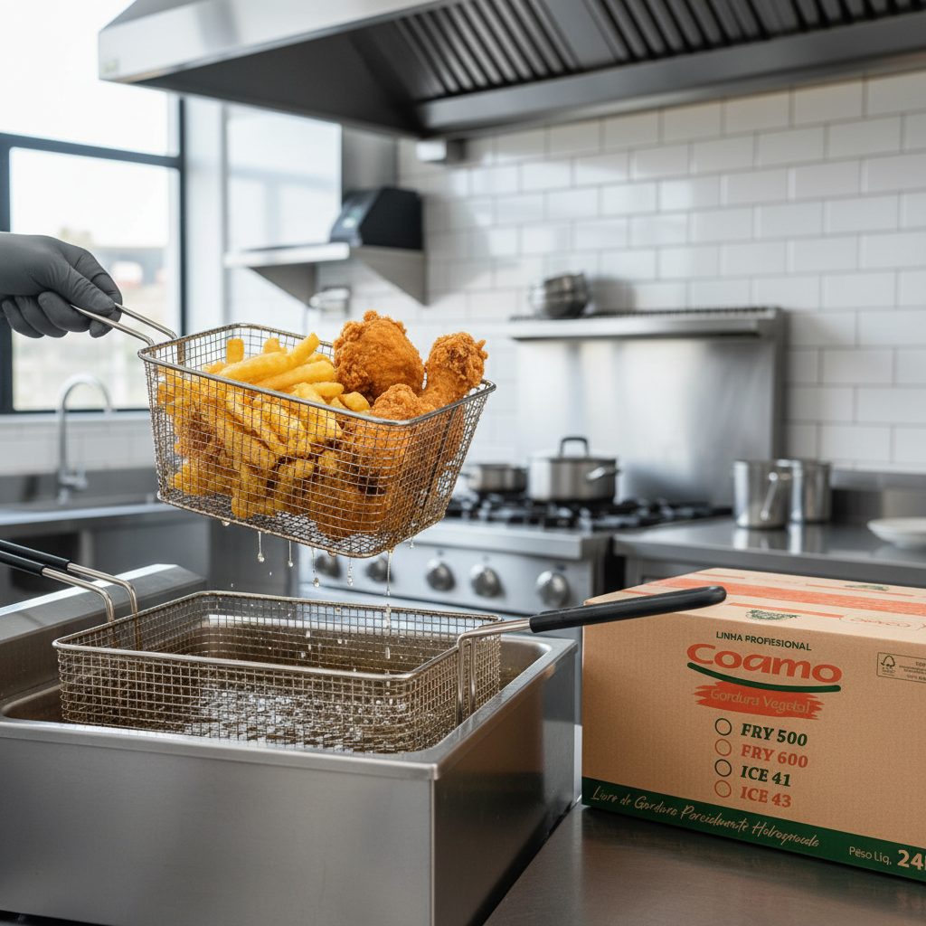 A Melhor Gordura Vegetal para Fritura Pesada: Guia Completo para o Food Service