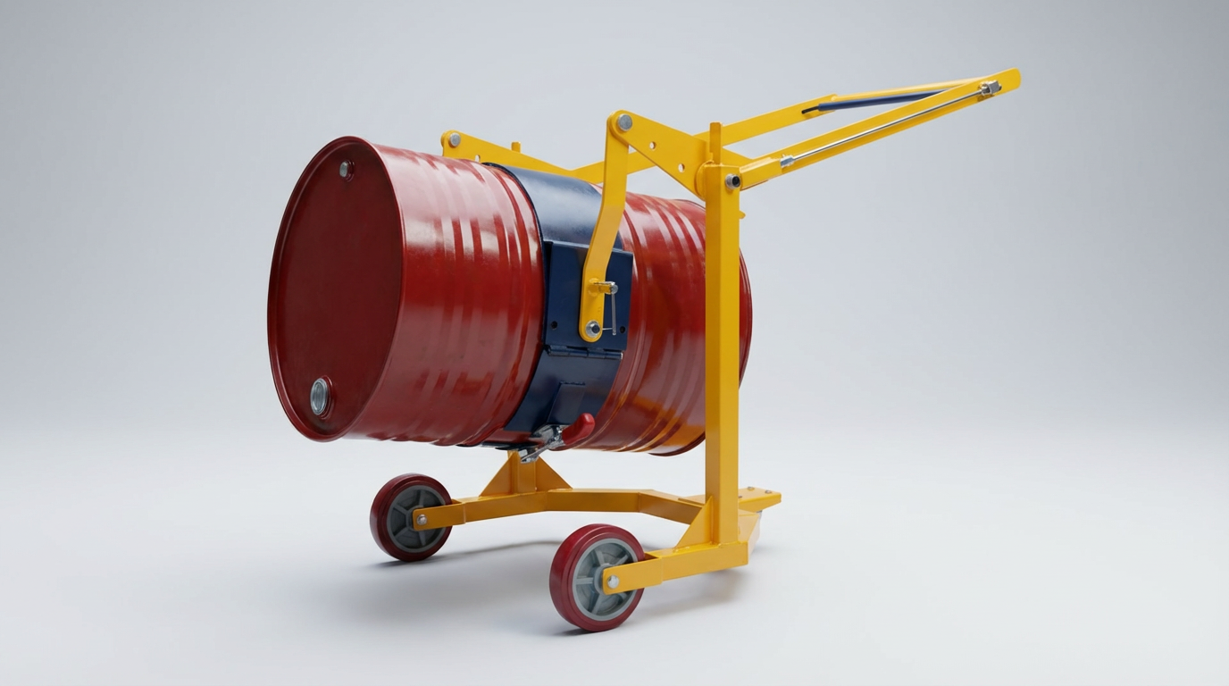 10 Soluções Essenciais para Movimentação Segura de Tambores Industriais em 2026